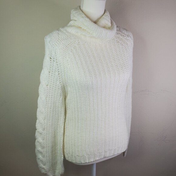 PLANET GOLD Juniors Ivor Long Sleeve Turtle Neck Sweater L - Picture 1 of 8
